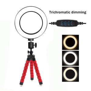 Illuminate Your Content Creation with the 6 Inch LED Ring Fill Light