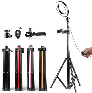 Illuminate Your Content Creation with the Tripod Fill Light Ring Light Stand for Apple Devices