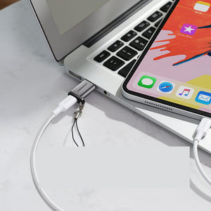 Unlock Seamless Connectivity with Our Female To Male Data Cable Fast Charging Adapter Port