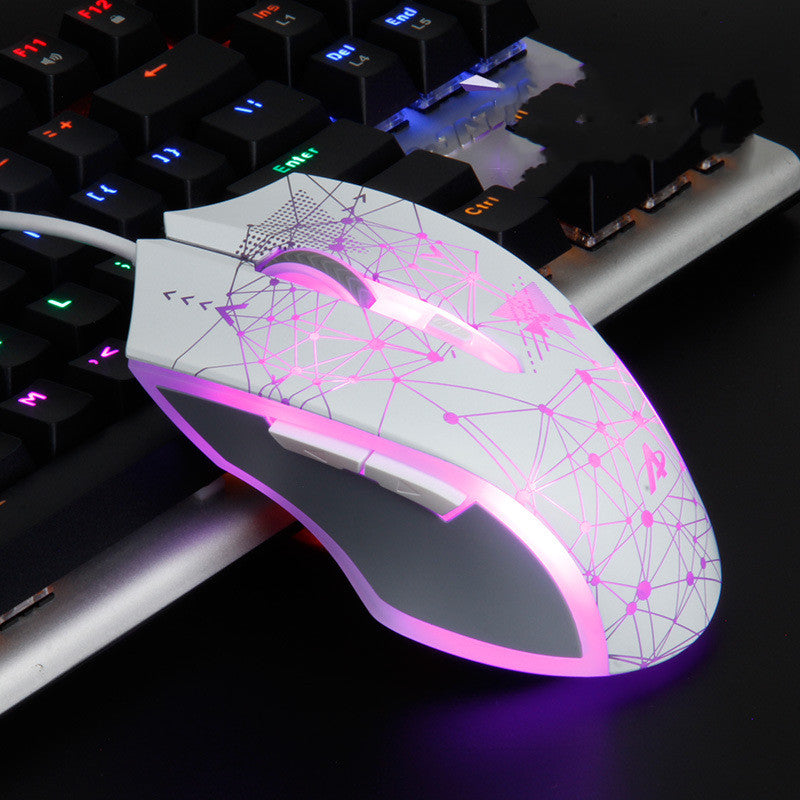 Unlock Your Gaming Potential with the AJ119 Fashion Gaming Mouse