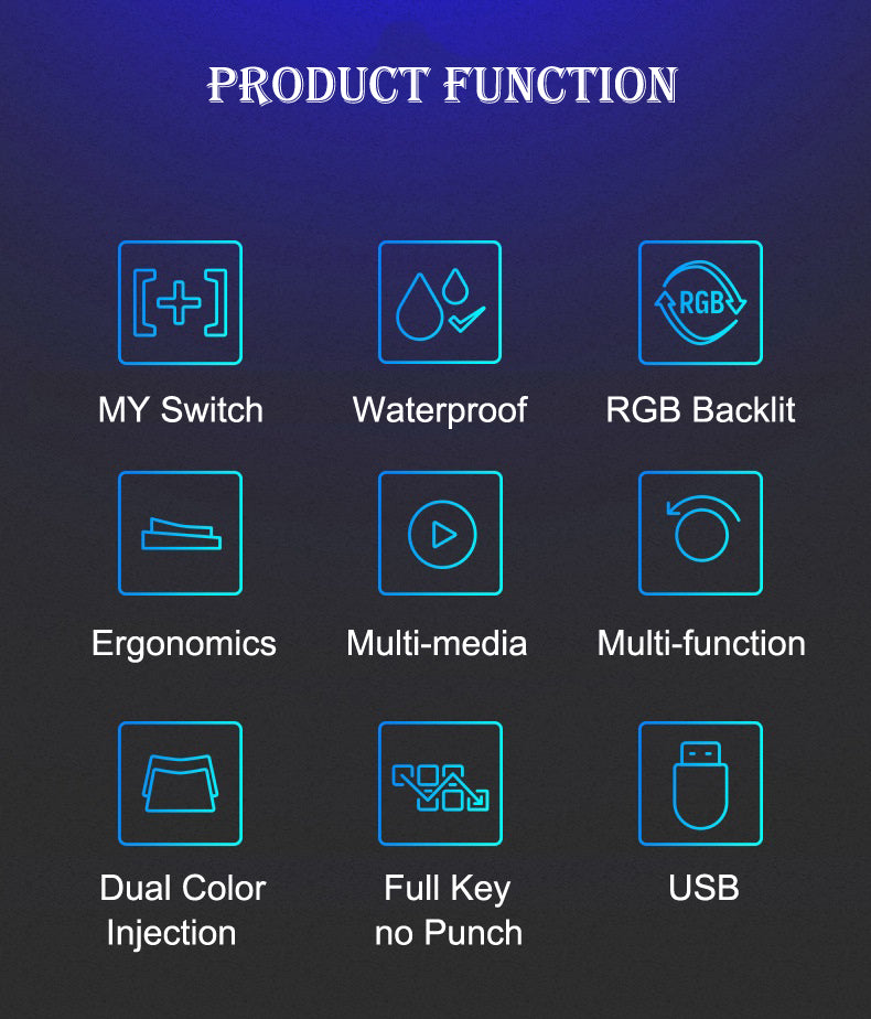 Wolftu G900 wireless mechanical keyboard