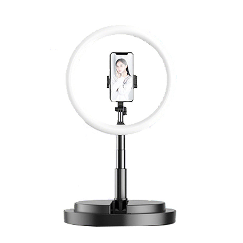 10 Inch Dimmable LED Selfie Ring Light with Tripod for Apple Devices