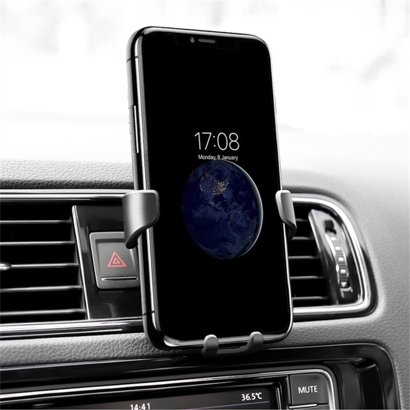 Car Air Vent Phone Holder Universal Gravity Smartphone Mount