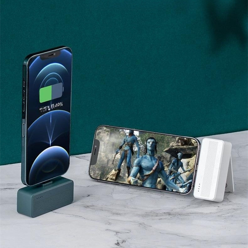 Mini 3000mAh Portable Power Bank with Tail Plug Function