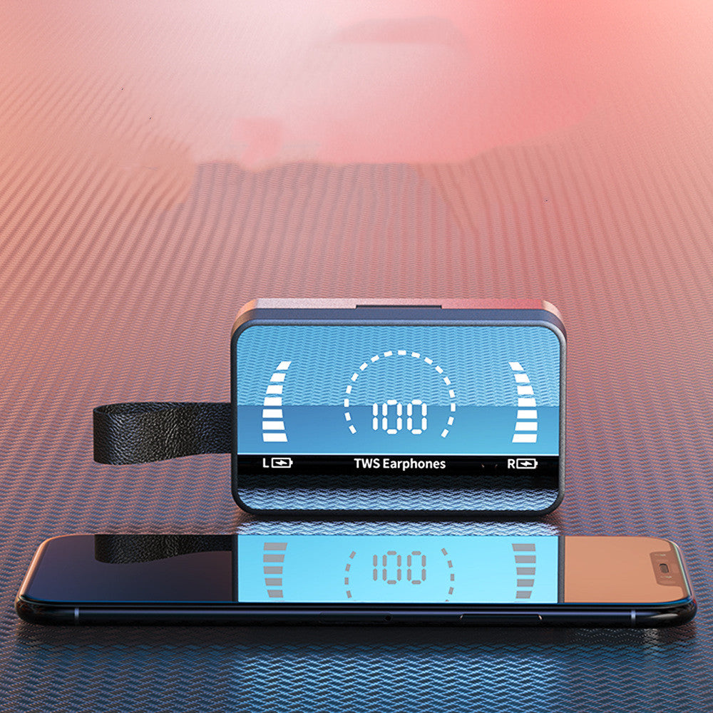 Bluetooth 5.0 Wireless Earphones Sports Waterproof with Mic & Charging Case