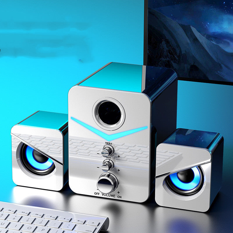 Desktop Bluetooth Sound Bar Speaker Compact and Portable