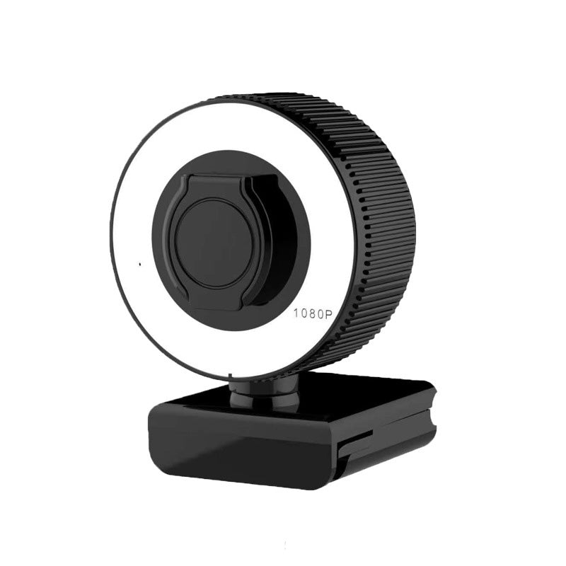 1080P 2K Autofocus Streaming Webcam with Microphone and Cover