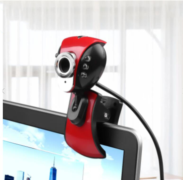 USB HD 1080P Webcam with Light for Video Conference and Streaming