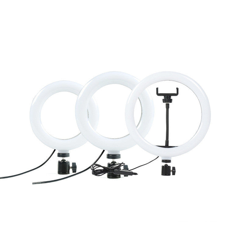 Live Ring Fill Light Desktop Tripod for Apple Devices with Bluetooth