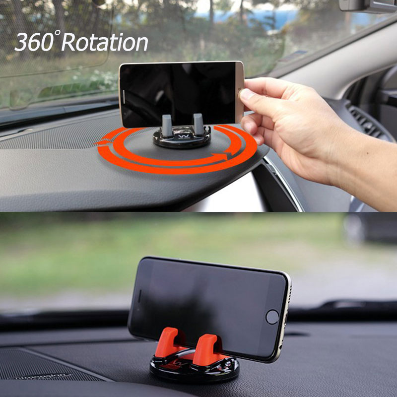 Dashboard Car Phone Holder Silicone Mount for Smartphone and GPS