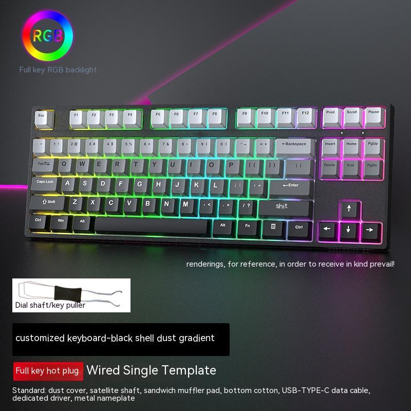 Wired Hot-Swappable Single-Mode Gaming Keyboard