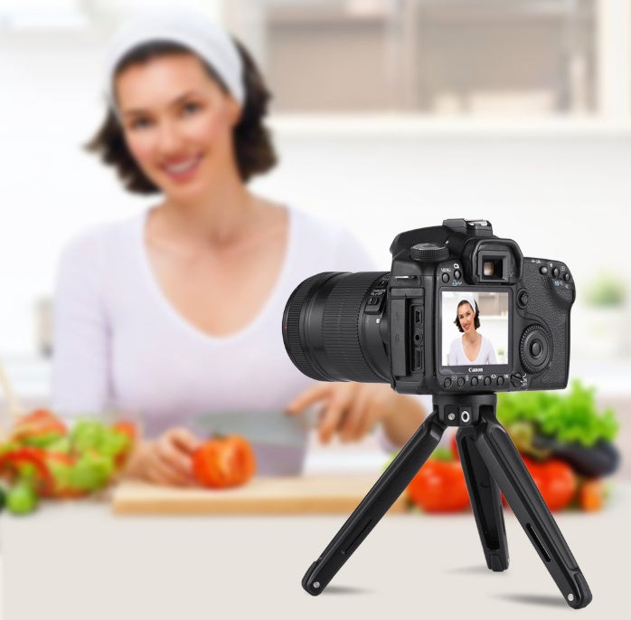 Mini Metal Desktop Tripod for Apple Devices