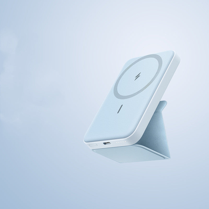 Magnetic Portable Power Bank 5000mAh with Stand