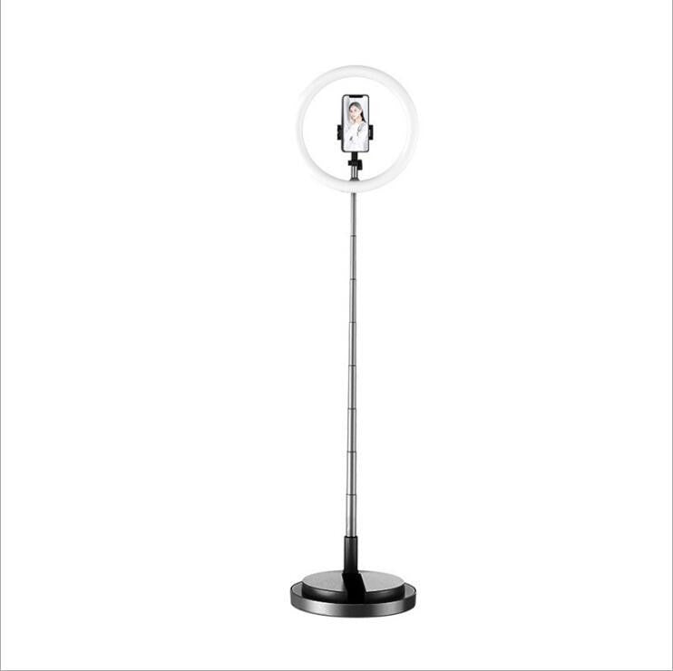 10 Inch Dimmable LED Selfie Ring Light with Tripod for Apple Devices