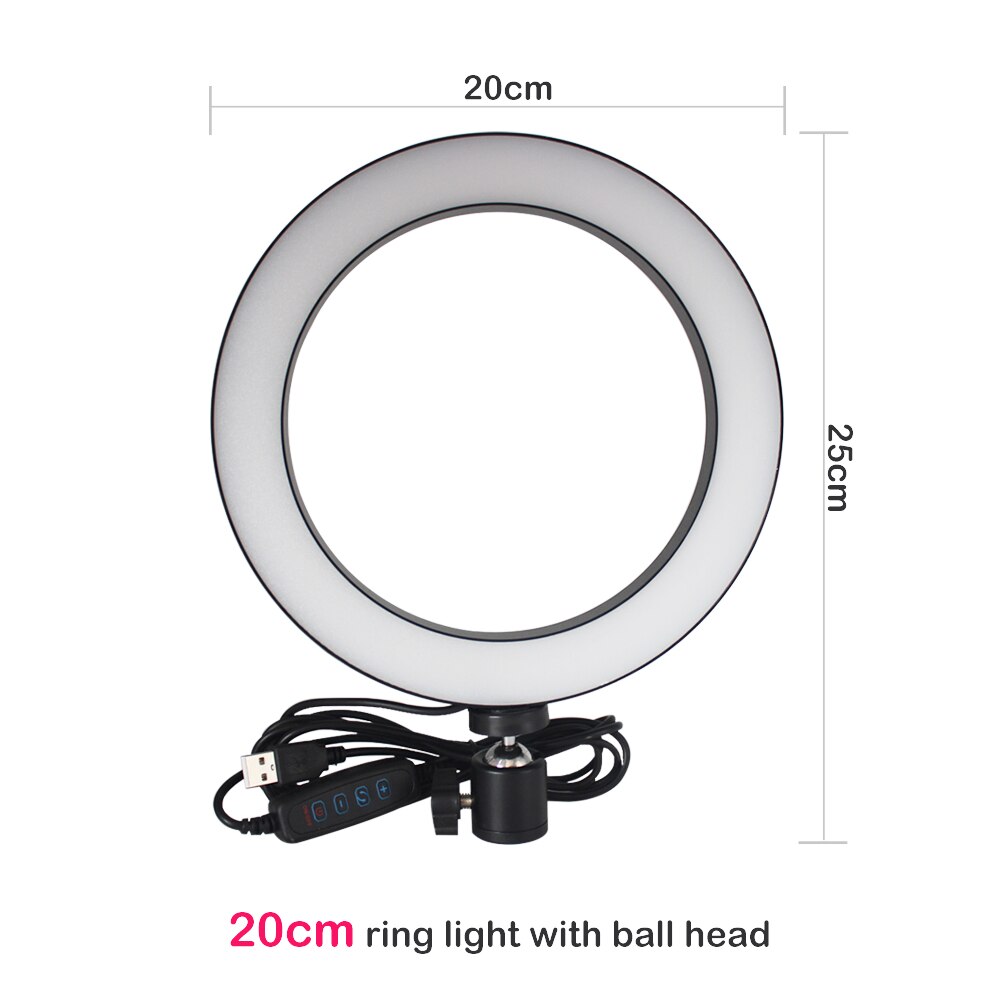 Tripod Fill Light Ring Light Stand for Apple Devices