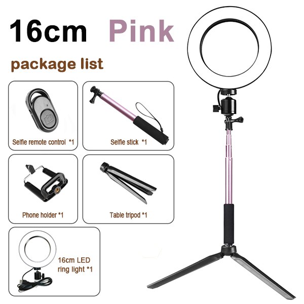 Tripod Fill Light Ring Light Stand for Apple Devices