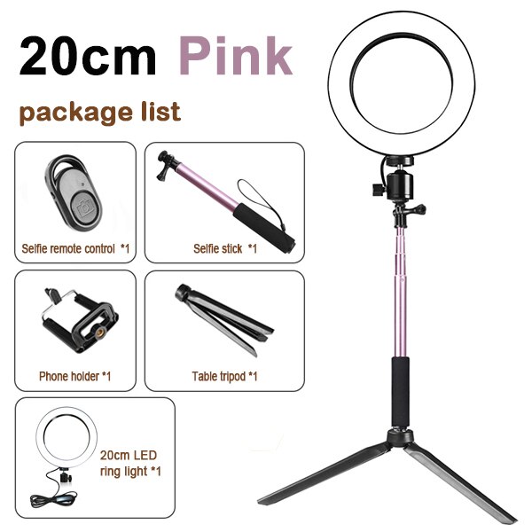 Tripod Fill Light Ring Light Stand for Apple Devices
