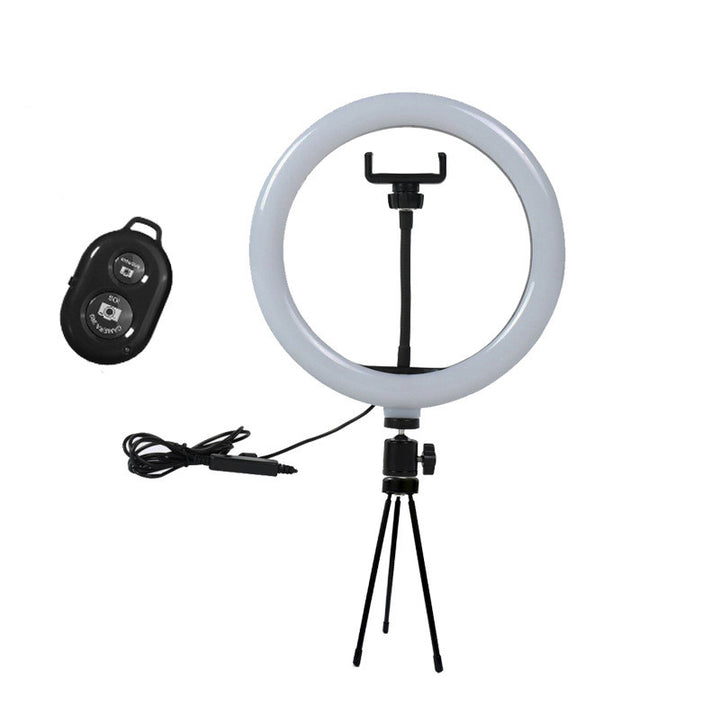 Live Ring Fill Light Desktop Tripod for Apple Devices with Bluetooth