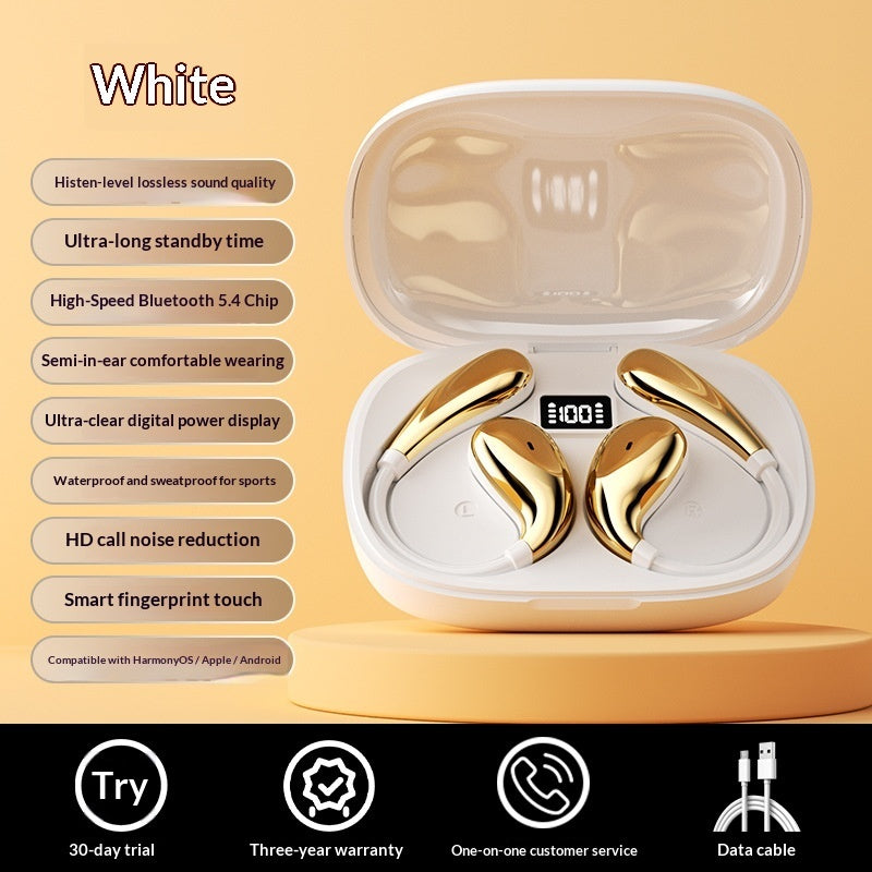 Noise-Canceling Wireless Sports Bluetooth Earbuds Long Battery