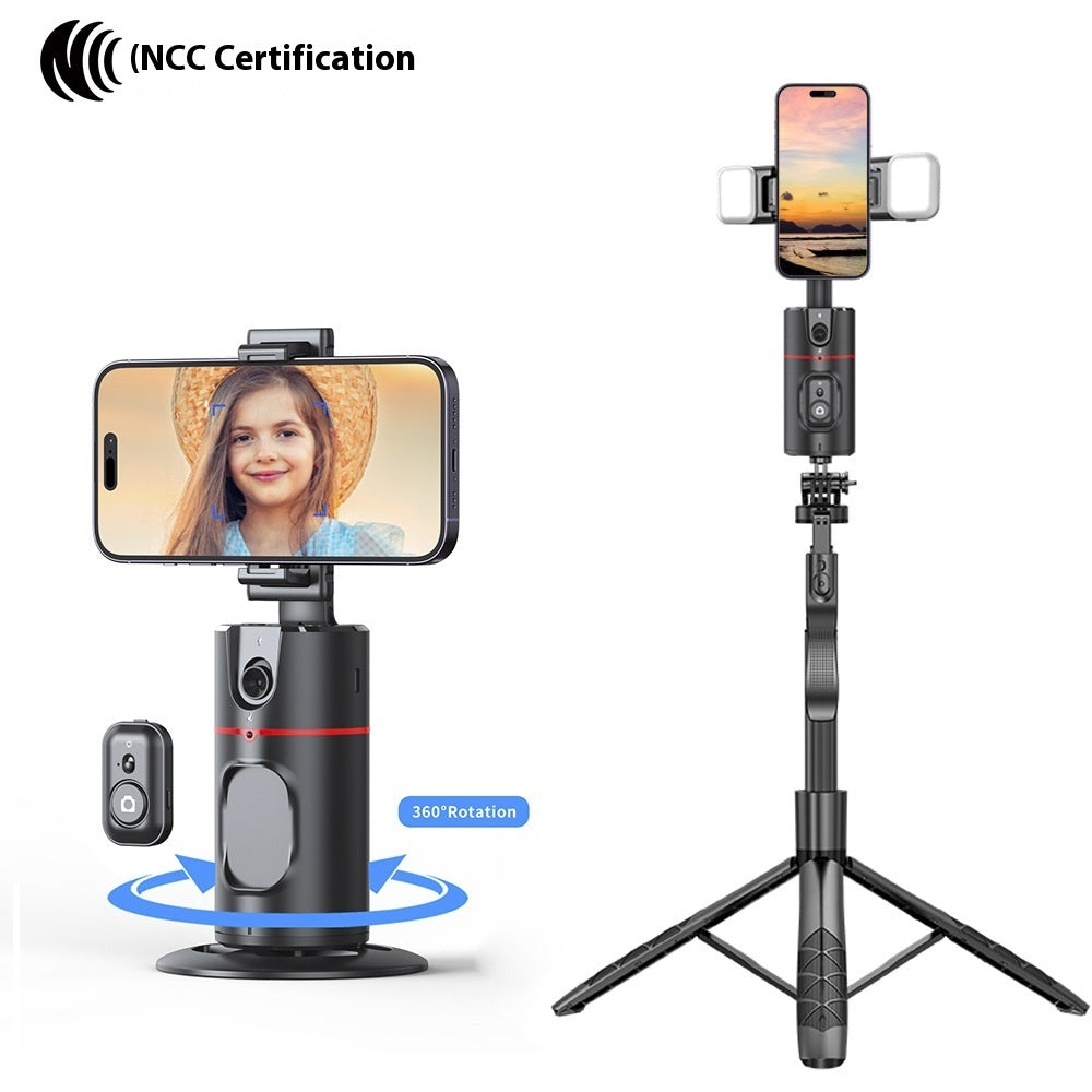 Mobile PTZ Auto-Follow Desktop Tripod for Live Streaming and Face Tracking