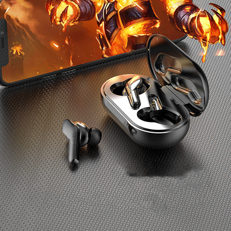 Binaural In-Ear Gaming Headphones Bluetooth Black