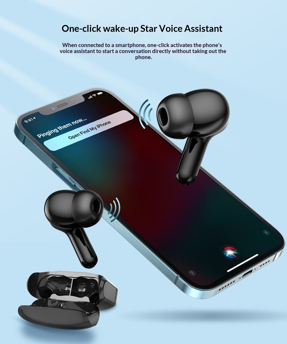 Long-lasting TWS Bluetooth In-ear Smart Earbuds