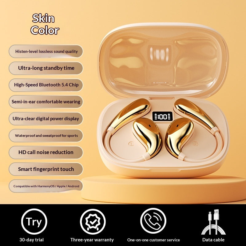 Noise-Canceling Wireless Sports Bluetooth Earbuds Long Battery