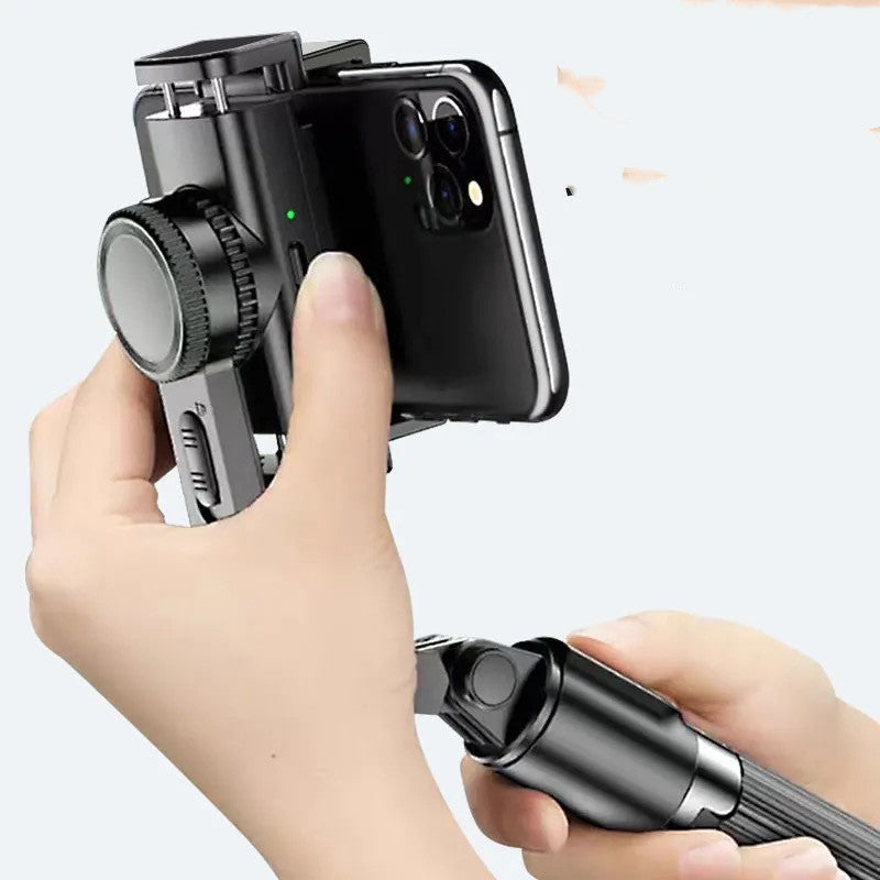 Handheld Mobile Phone Stabilizer Gyroscope Tripod for Anti-Shake Video