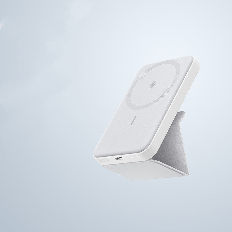 Magnetic Portable Power Bank 5000mAh with Stand