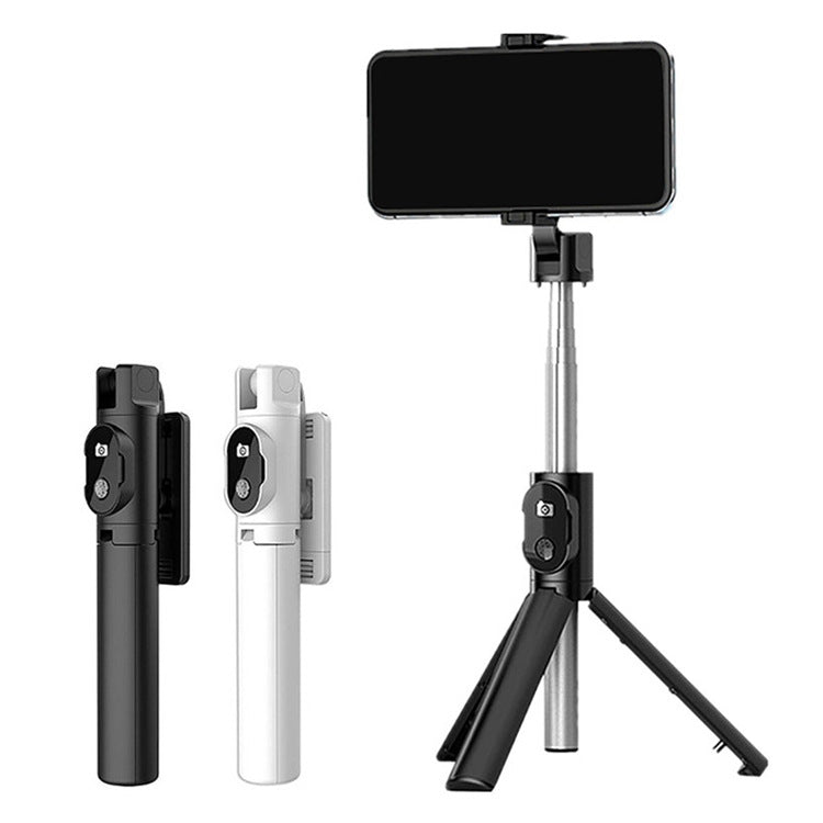 Bluetooth Fill Light Selfie Stick with Tripod for Apple Devices
