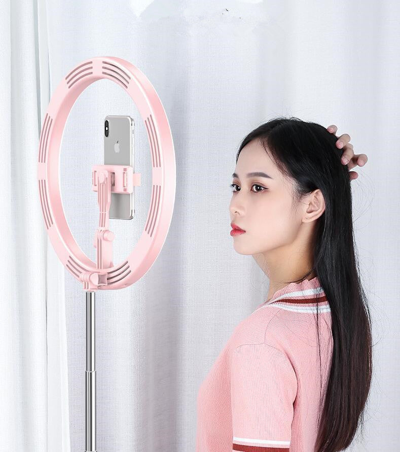 10 Inch Dimmable LED Selfie Ring Light with Tripod for Apple Devices