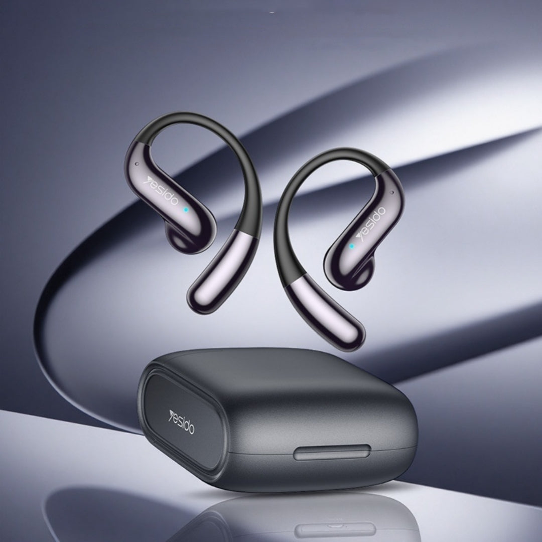 Long-lasting Over-ear Noise-canceling Wireless Bluetooth Earbuds