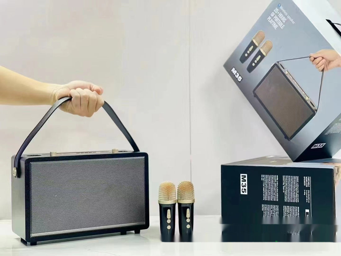 Wireless Bluetooth Speaker Dual Microphone