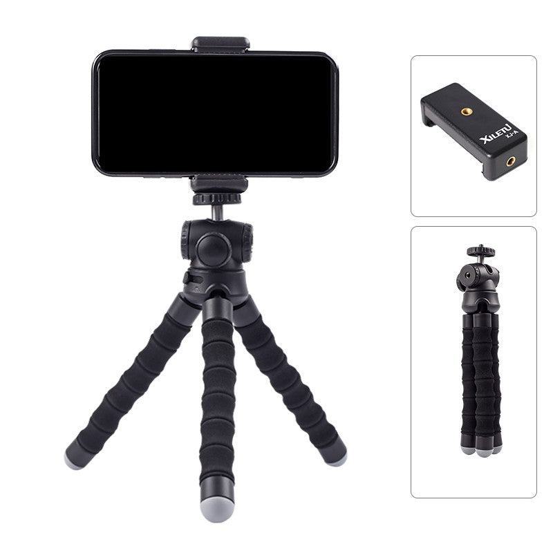 Desktop Octopus Tripod Handheld Camera Stand with Ball Head for Apple Devices
