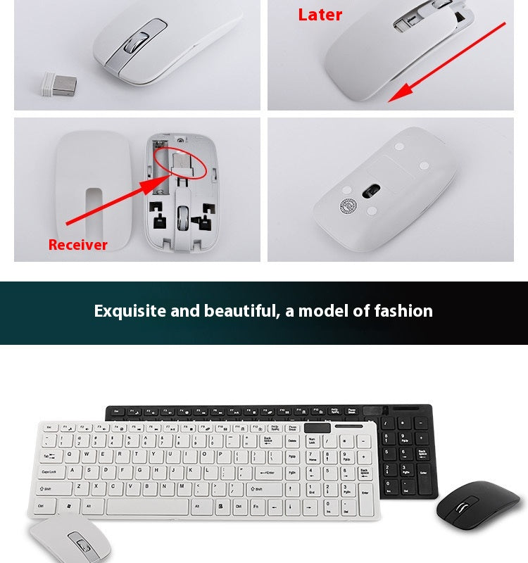 Wireless Keyboard and Mouse combo for Desktop Computers And Laptop Universal