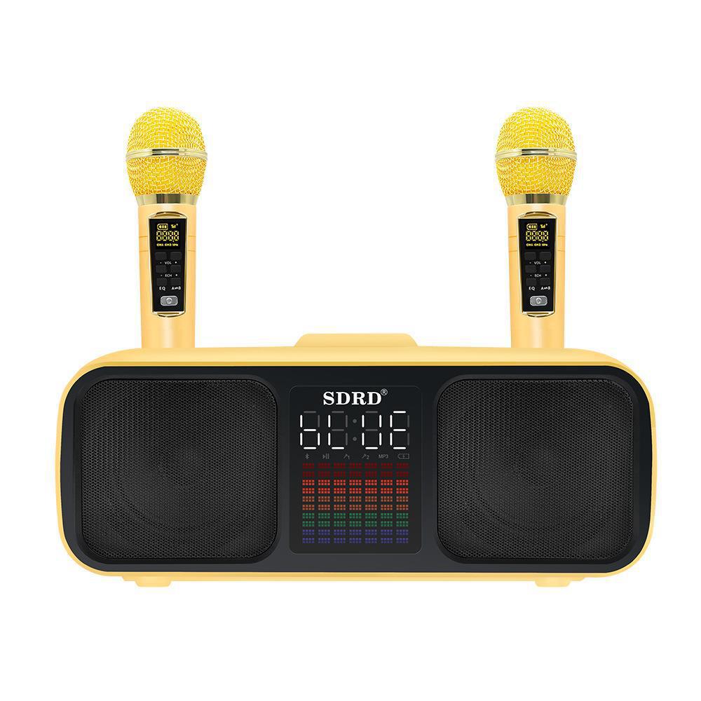 SD318 Desktop Bluetooth Speaker Dual Speaker Wireless Microphone