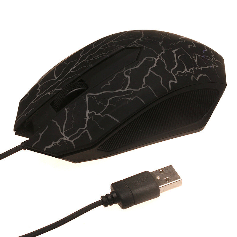 Computer Luminous Backlight USB Mouse Office Home