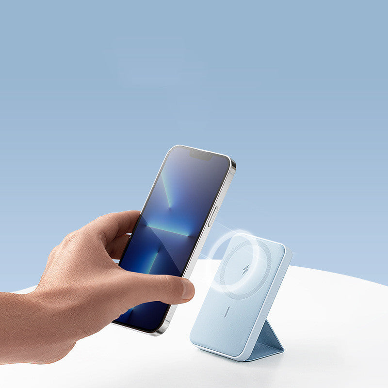 Magnetic Portable Power Bank 5000mAh with Stand