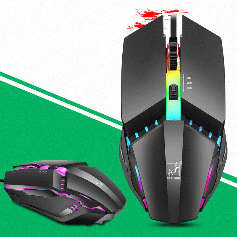 K3 Wired Mouse Usb Light Emitting Computer