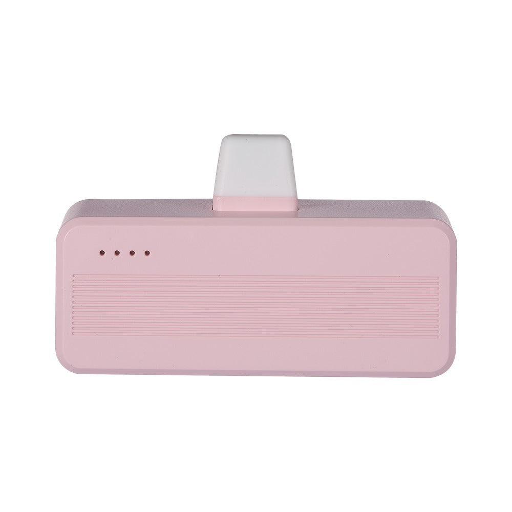 Mini 3000mAh Portable Power Bank with Tail Plug Function
